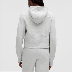 lululemon athletica Light Gray Hoodie Sweater